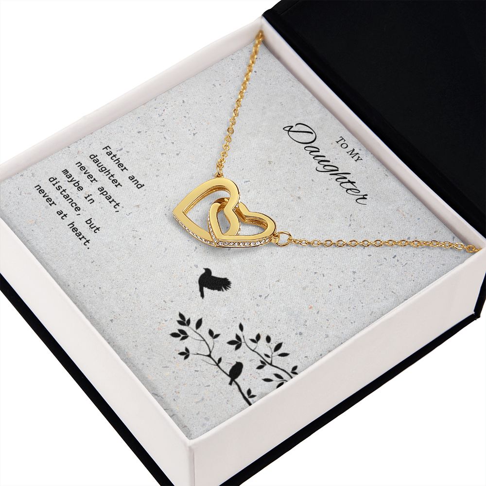 Father & Daughter Necklace - Dear Ava