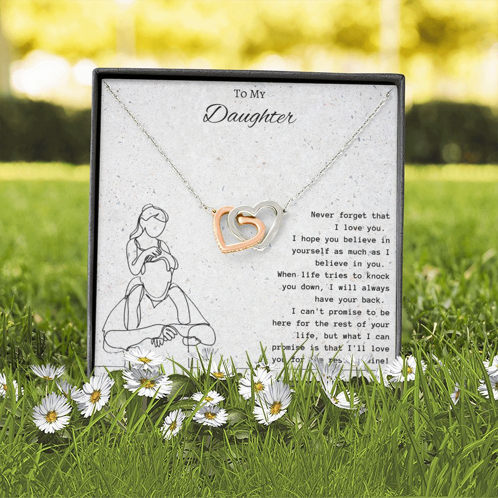To My Daughter Good Person Daughter Inseparable Necklace - Express Your  Love Gifts